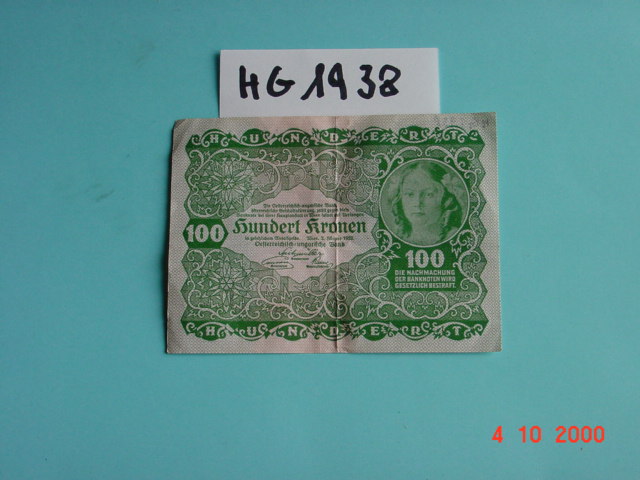 Banknote (100 Kronen)